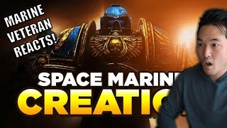SPACE MARINE CREATION/RECRUITMENT | Becoming an Astartes! | WARHAMMER 40,000 Lore Reaction!