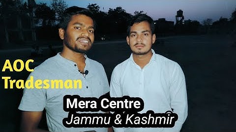 AOC Centre Jammu & Kashmir jindra | ए ओ सी सेंटर जम्मू & कश्मीर जिंद्रा | AOC Tradesman 1600 #aoc