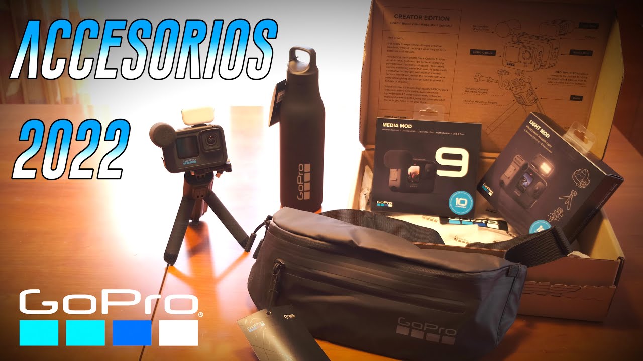 ACCESORIOS GOPRO 2022: Volta, Kit creador y mas!!! 