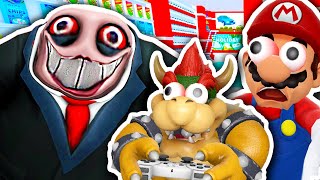 🛒🧇 ESCAPE MR YUMMY with MARIO 🥕🥪 Bowser Plays Roblox MR YUMMY'S SUPERMARKET Ft. MARIO