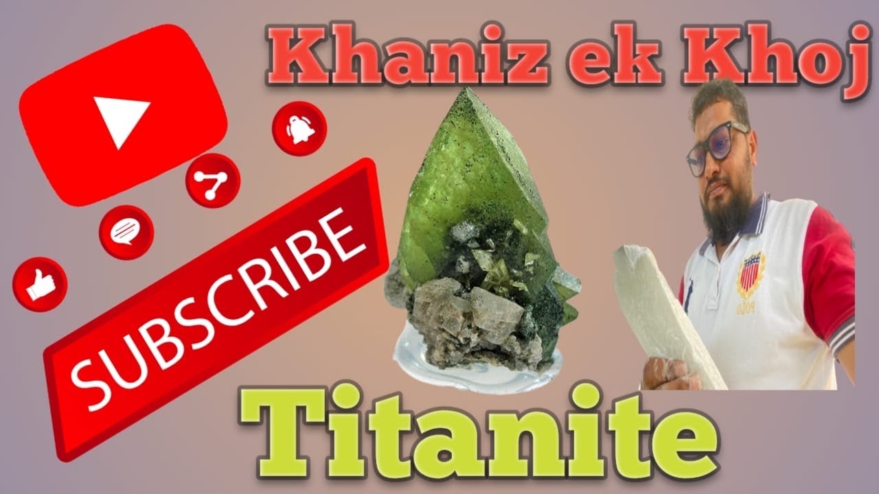 Titanite, or sphene, is a calcium titanium nesosilicate mineral, CaTiSiO5..