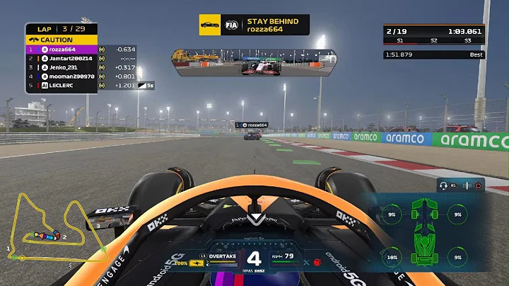 F1 22 Bahrain Title Opener