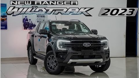 Tem xe Ford Ranger màu đen