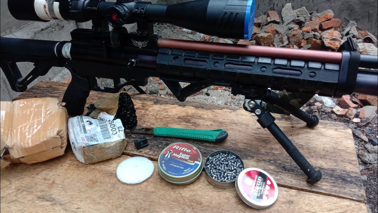 Unboxing/Tes akurasi mimis Canon Hercules dan Rifle Super Magnum - YouTube