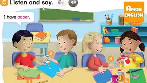 Everybody UP Starter - Unit 1- Lesson 1: School supplies