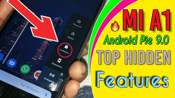 Mi A1, Top Hidden Features Getting After Update Android pie 9.0 [hindi] must watch 🔥🔥
