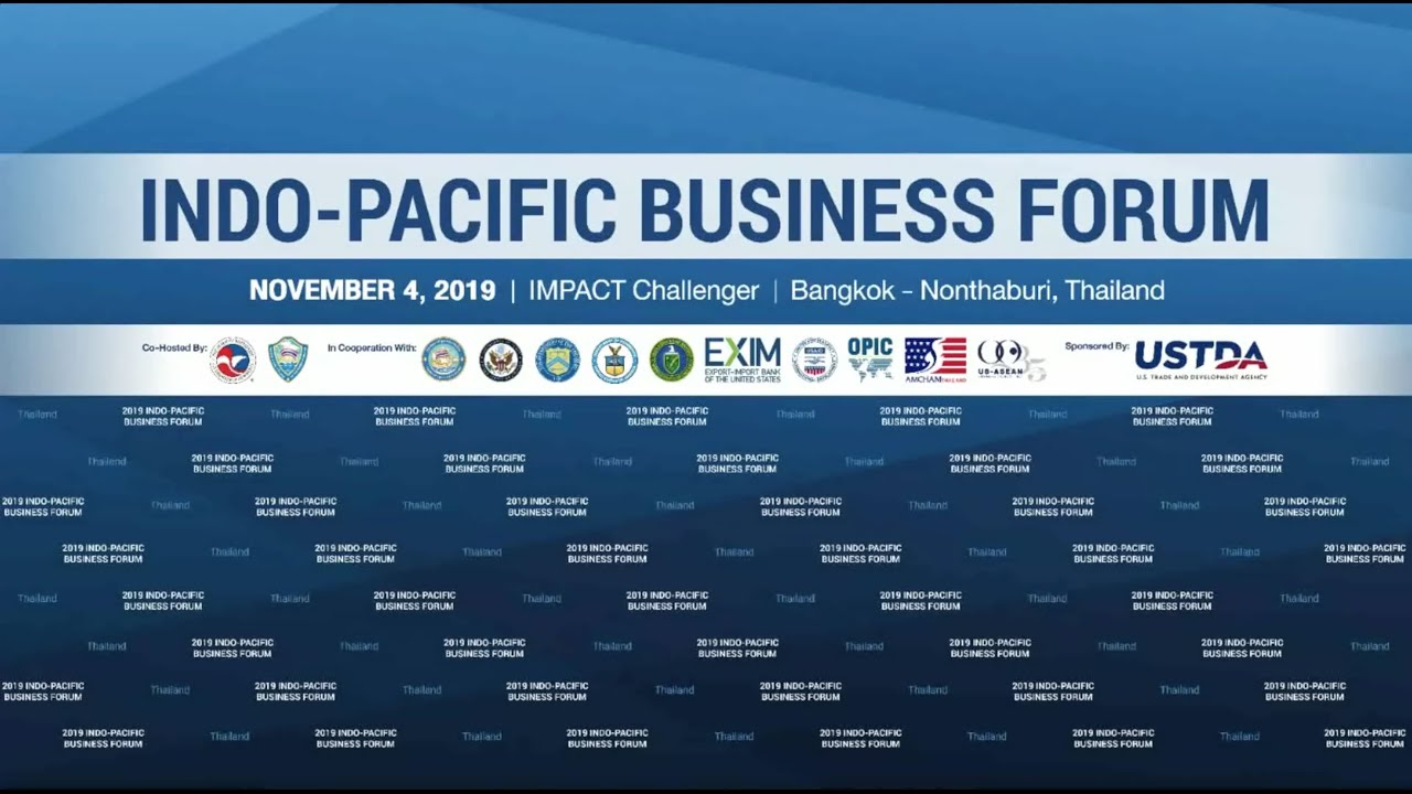 Indo-Pacific Business Forum 2019
