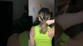 If you have longer hair but still want it to all fit in a claw clip shorts youtubeshorts viral