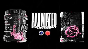 Animated Displacement in Cinema4D & Redshift