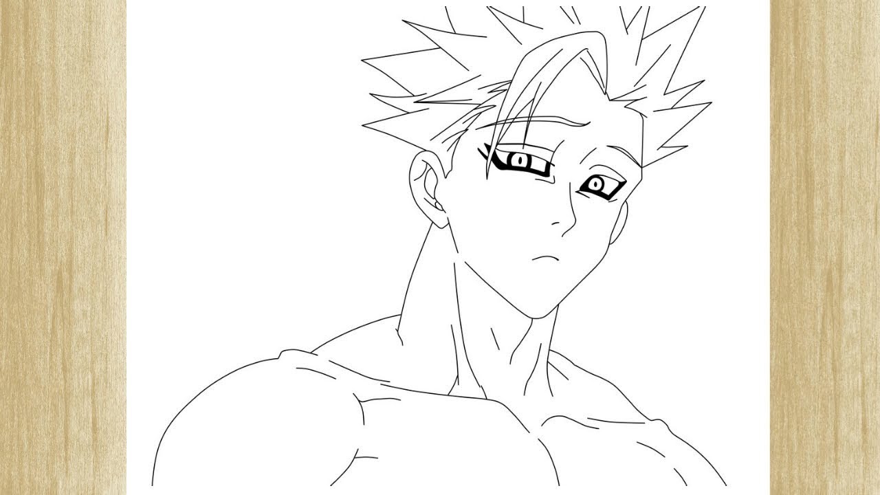 HOW TO DRAW BAN FROM NANATSU NO TAIZAI /// COMO DESENHAR O BAN DE