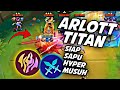 Arlot titan assassin siap sapu semua hyper musuh  magic chess mobile legends