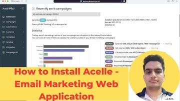 How to Install Acelle - Email Marketing Web Application | Learn to use Acellemail
