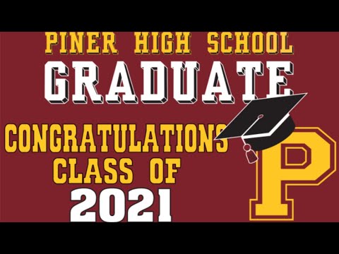 Piner High School 2021 Graduation Ceremony