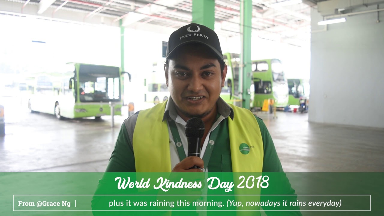 Bus Captain Rafi reads a compliment - YouTube