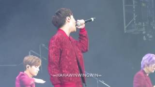 161105 인피니트 Back (성규ver) Sungkyu @Mega K Music Festival