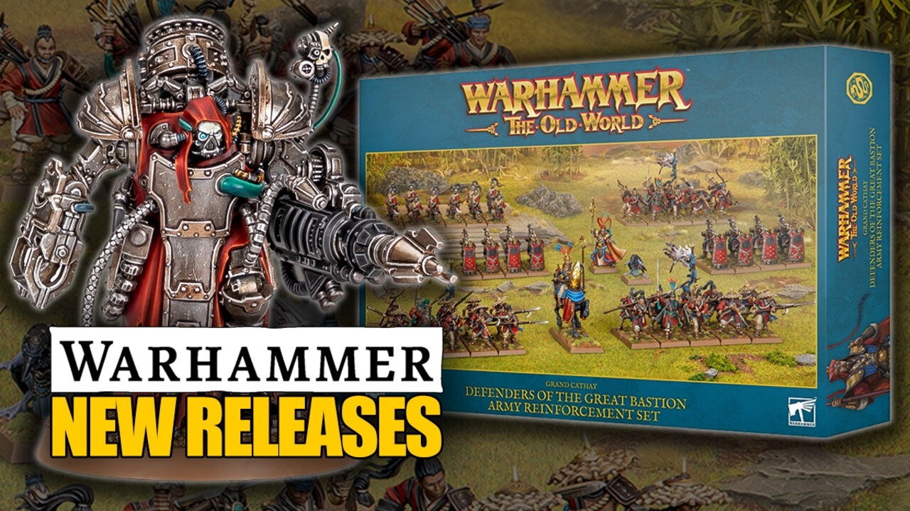 Warhammer Old World Cathay, Horus Heresy Mechanicum Available Now