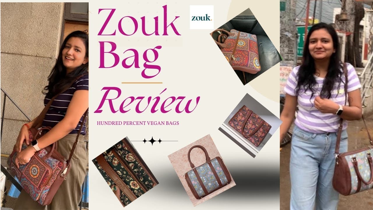 Zouk Bag Review Zouk Haul Tote bag review 💼👜 review YouTube