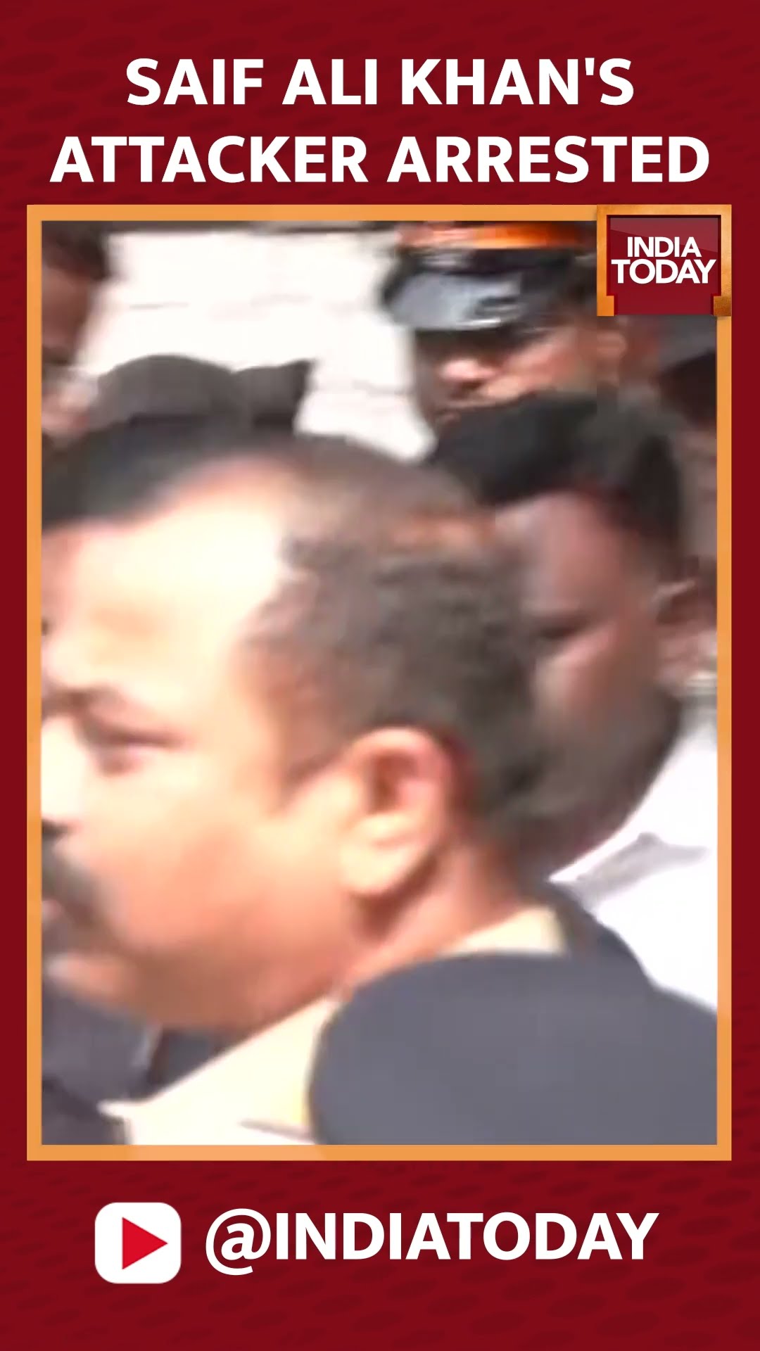Sadf Ali Kahn's Attacker Arrested, Accused Has Been Identified As A Bangladeshi Immigrant #shorts