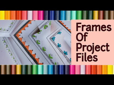 Project File Cover Decoration Ideas 3 Attractive Project File