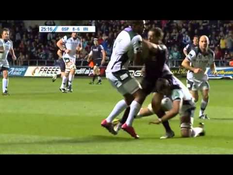 Shane Williams saute au-dessus d'Ojo.mpg