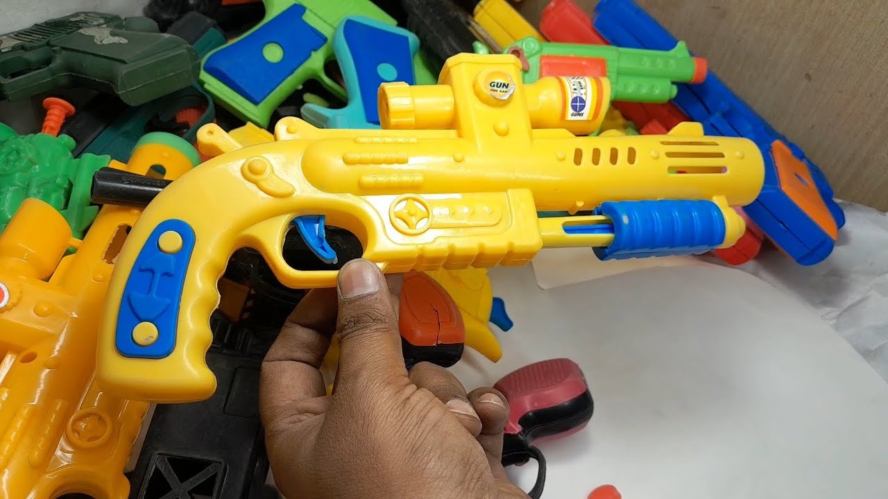 Toy Gun Injuries How to fixed broken Toy gun 🔫 toy gun repair 🔫🔫 👉3 - YouTube