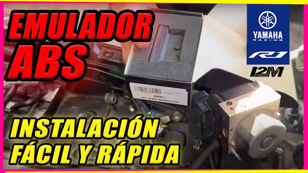 EMULADOR ABS YAMAHA R1 | instalación FÁCIL Y RÁPIDO