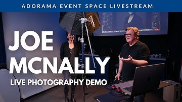 Big Light, Small Light: Live Photography and Lighting Demo with Joe McNally | Adorama Event Space
