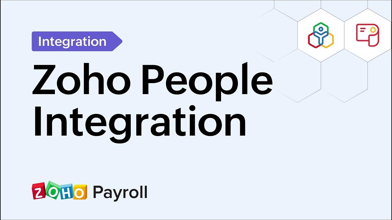 Zoho People Zoho Payroll Integration YouTube