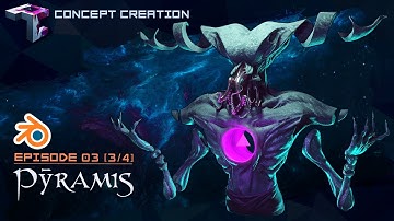 CONCEPT CREATION | Pȳramis Character Design Part 3/4 | Final Sculpt