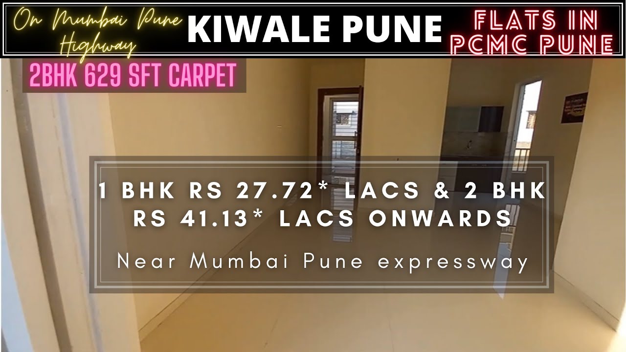 Smart 2Bhk 629sft carpet flats in Pune Kiwale, Call +918100293325 for Offer, Sai Dwarka at PCMC Pune