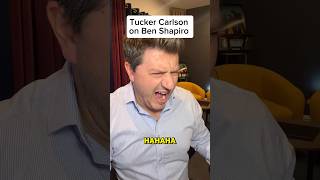 @TuckerCarlson on @BenShapiro #shorts #comedy #impression #satire #tuckercarlson #benshapiro