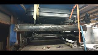 Where to store a cumbersome hardshell RTT?! DIY shed loft storage