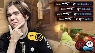 donk Destroys High Elo FACEIT Lobbies | CS2 Highlights