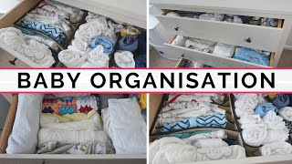 HOW TO ORGANISE BABY CLOTHES 2020 | Nursery organisation ideas