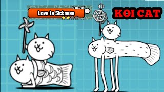 Love is Sickness (Koi Cat) | The Battle Cats