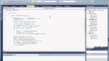 Testing Time Series Models in C#.NET