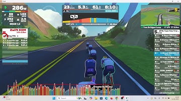 Zwift Race   TTT WTRL Zone 23 MOCHA Two Bridges Loop