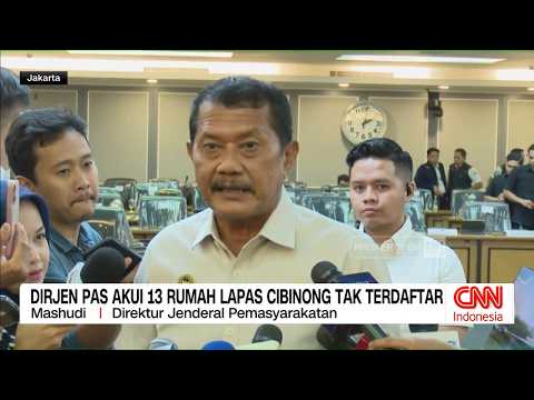 Dirjen PAS Akui 13 Rumah Lapas Cibinong Tak Terdaftar