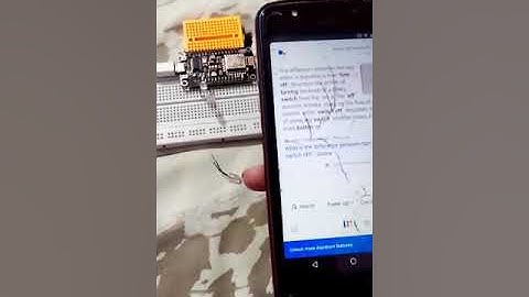 Controlling Esp8266 with Google Assistant.