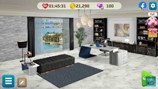 Stylish Home Office Design| Game Modern City My Home Design screenshot 3