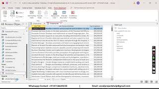 Illustrated Access 2019 | Module 5: Textbook Project Jobs