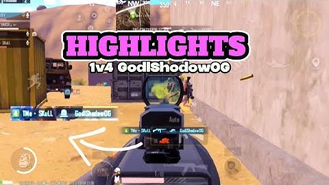 SCRIMS and TURNAMENT highlights #bgis #pubgfrag @GODLSHADOWOG 1v4