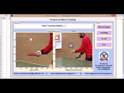 Object Tracking Using Matlab | Object Detection Using Matlab Project Code