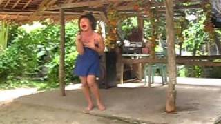 The dancing python in Bohol