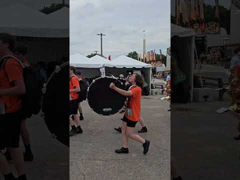 Armada High School Marching Band at the 2023 Armada Fair