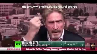 Famous McAfee Antivirus's Owner John McAfee Predictions on Cryptocurrency Wealth