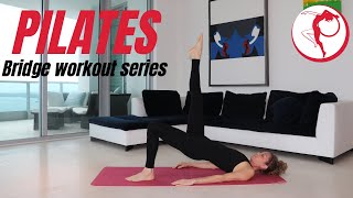 StepFlix  LIVE Pilates class 24, all levels | Bridge Workout Series