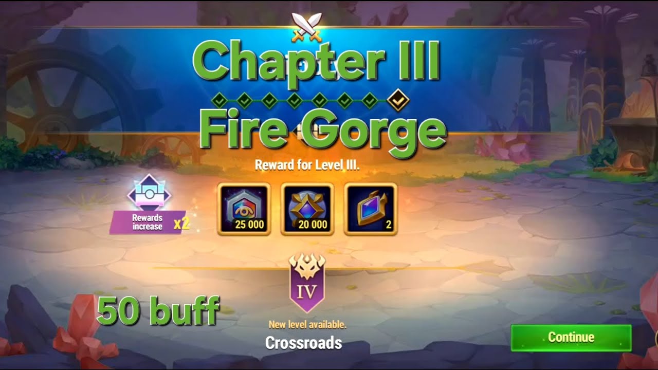 Chapter 3 "Fire Gorge" - Asherona and Pyro | Hero Wars Dominion Era 2025