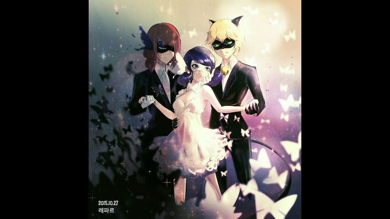 Miraculous LadyBug [Choose me] AdrienxMarinettexNathaniel