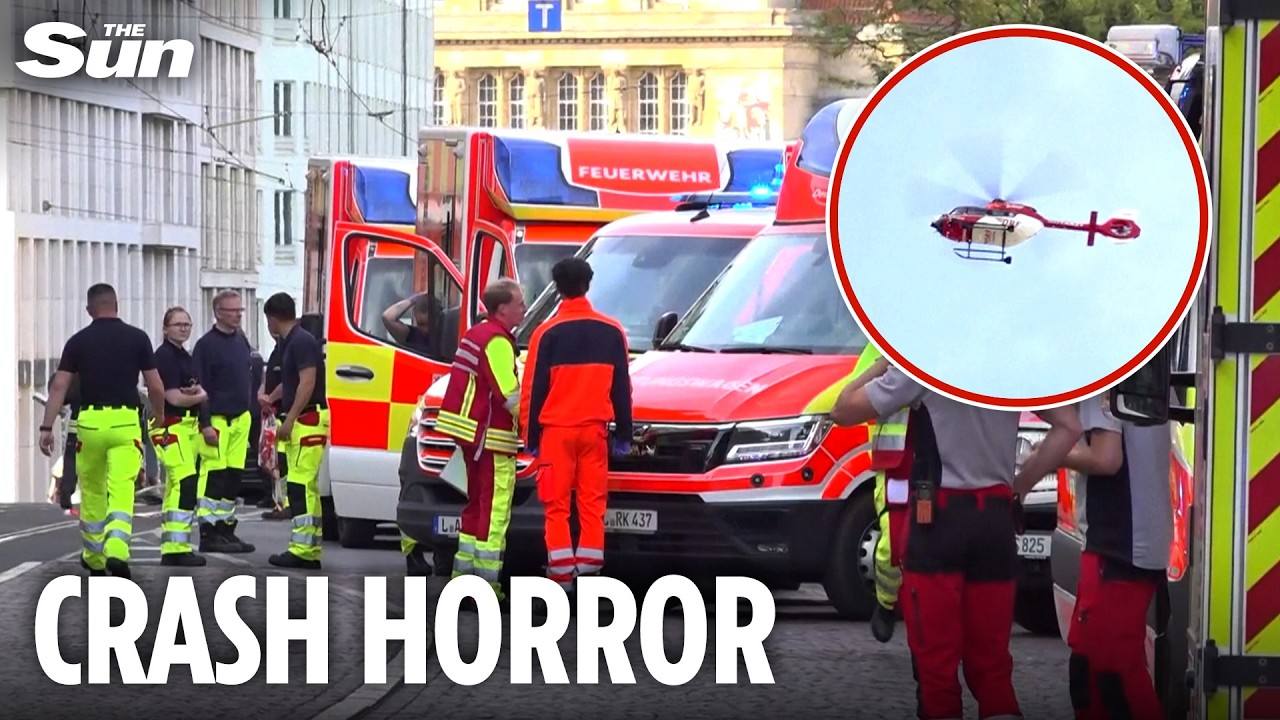 Two dead & 22 injured after ‘speeding’ car ploughs into crowd in packed ...